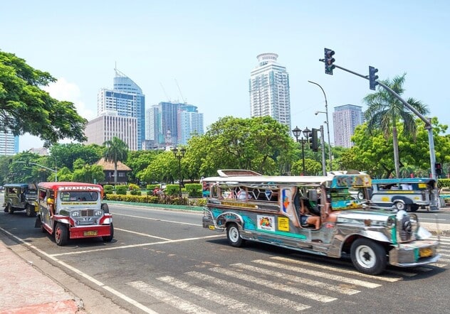 Manille intra muros jeepney