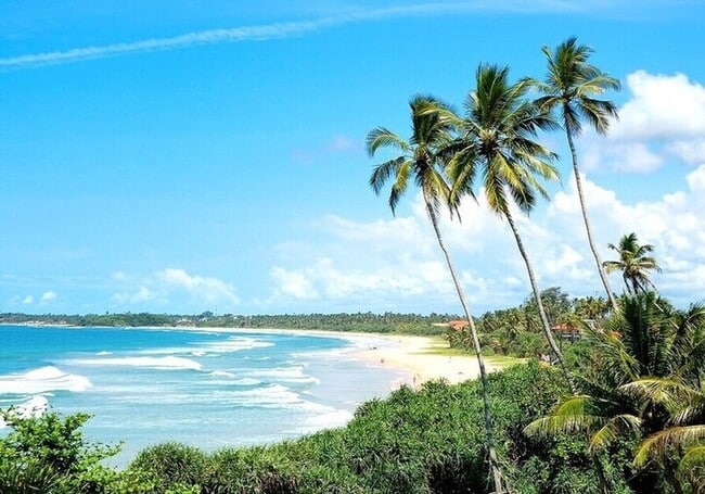 sri lanka bentota plage sud