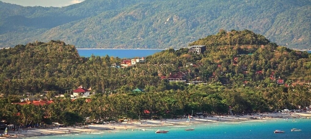 Chaweng beach à Koh Samui