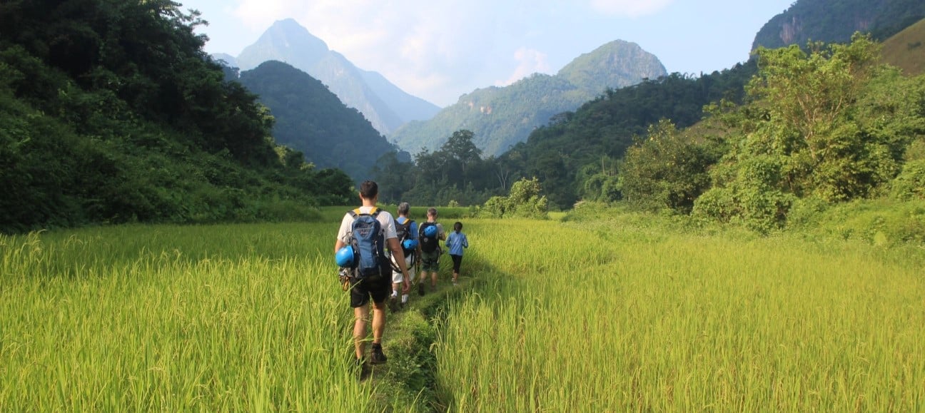 Randonnée en pleine nature dans la région de Nong Khiaw